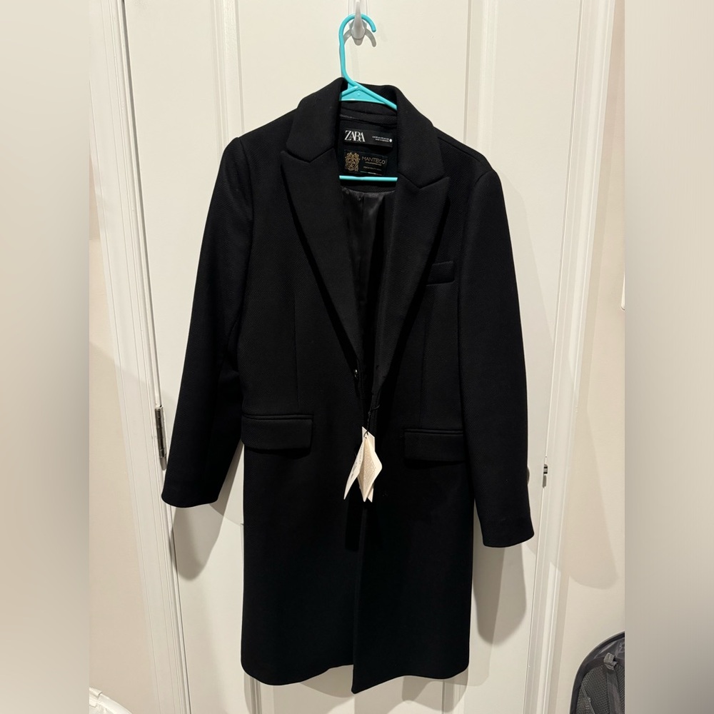 Zara Manteco Italian wool coat